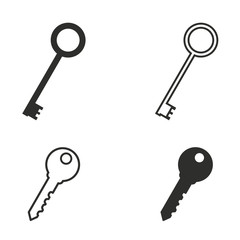 Key icon set.