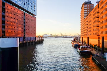 Photo sur Plexiglas Canal Kaiserkai Hamburg