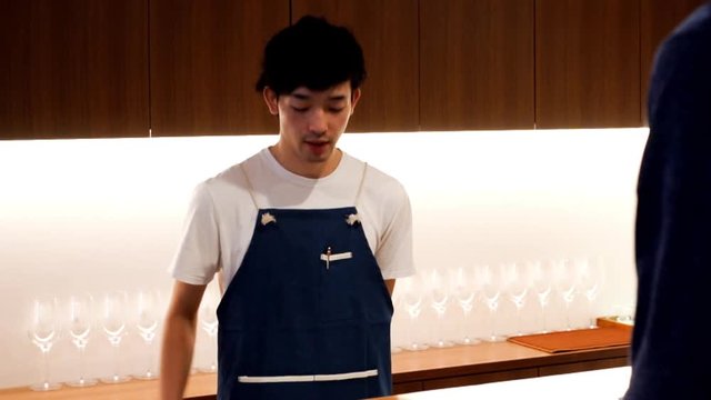 接客業・男性・カウンターレジ・ホットドリンク