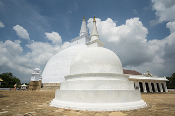 The pagodas of Anuradhapura