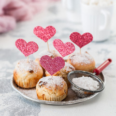 Valentine Sultana Cupcakes
