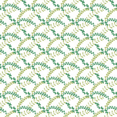 Floral wallpaper seamless pattern