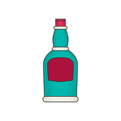 Alcohol flat vector icon