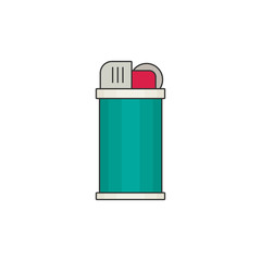 Lighter flat vector