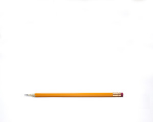 Pencil isolated on white background 