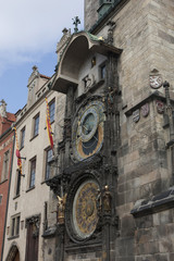 Vintage Prague building