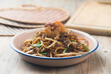 Fried Penang Char Kuey Teow, popular fried noodle in malaysia