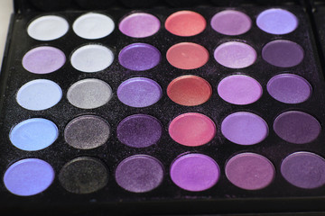 make-up palette background, texture