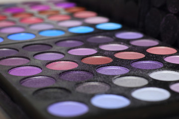 make-up palette background texture