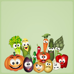 funny vegetables