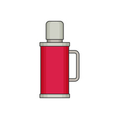  thermos flat vector