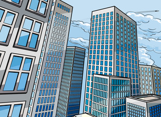 Background City Buildings © Christos Georghiou