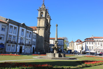 Fototapeta na wymiar Braga oldtown