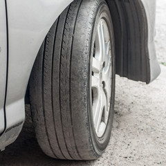 Care use unsafe tire, not safe for use.