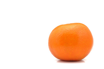 Orange isolated on white background.