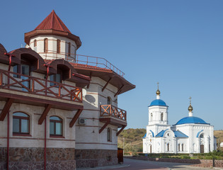 Fototapeta na wymiar Orthodox Church in Russia