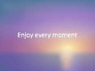 Editable vector illustration of bank of clouds in a sunset sky made with a gradient mesh