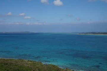 Fototapeta premium 竜宮城展望台からの景色 宮古島