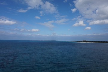 来間大橋からの景色　宮古島
