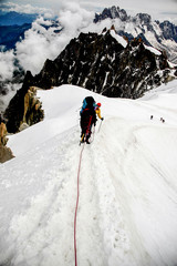 Landscape in Mont Blanc