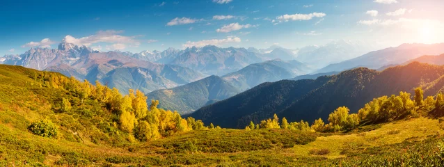 Fotobehang prachtig herfstlandschap © Leonid Tit