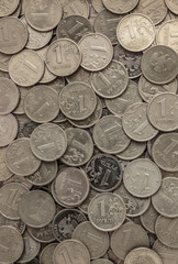 Russian money - coins rubles