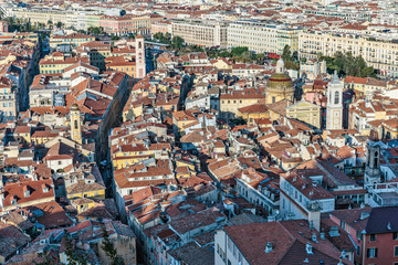 Obraz premium Panoramic view of Nice