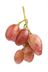 Obraz premium Juicy Grapes on white background