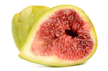 Figs on a white background