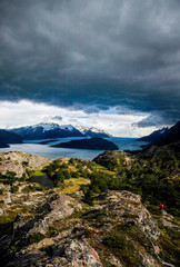 Landscape in Torres del Paine