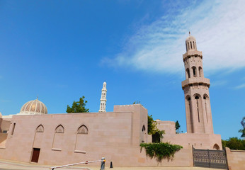 Obraz premium Oman Mosque Sultan Qaboos Muscat