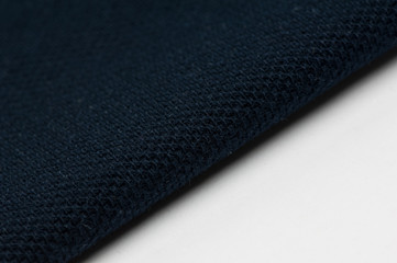 background of fabric and textile blue and white color