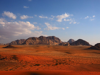 Plakat Wadi rum landscape,Jordan