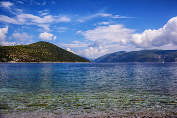 Antisamos beach views, Kefalonia, Greece