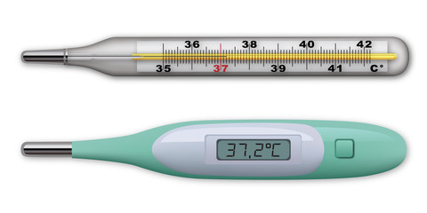 Thermomètre - médical - température - maladie - fièvre - médecin