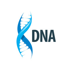 vector logo dna