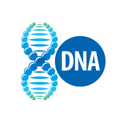 vector logo dna