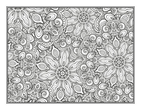 Fantasy decorative pattern