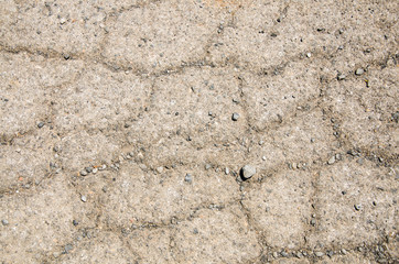 Close Up Asphalt Cracked Road Background Texture Wallpaper.