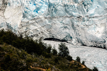 Fototapeta na wymiar Landscape in Perito Moreno