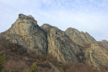 panoramic view of rocks