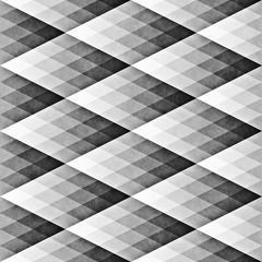 Seamles Gradient Rhombus Grid Pattern. Abstract Geometric Background Design