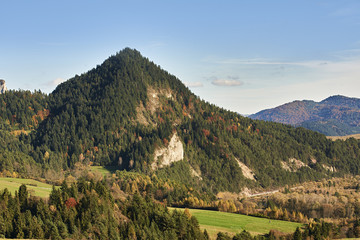 Macelowa Góra - Pieniny jesienią 