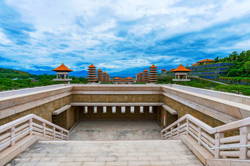 Obraz premium Fo Guang Shan traditional architecture