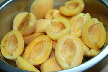 apricots, berries, halves of apricots, healthy dessert, stone fruit, summer fruits, summer fruit, southern delicacies