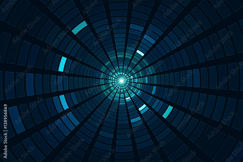 Canvas Prints abstract science fiction futuristic background