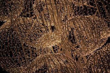 urban original lighting in the park