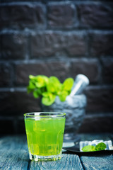 mint drink