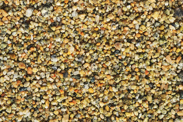 Texture of pebbles
