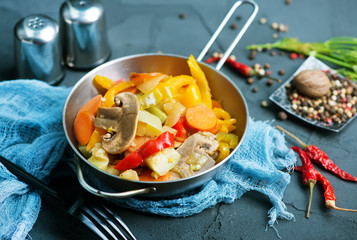 baked vegetables